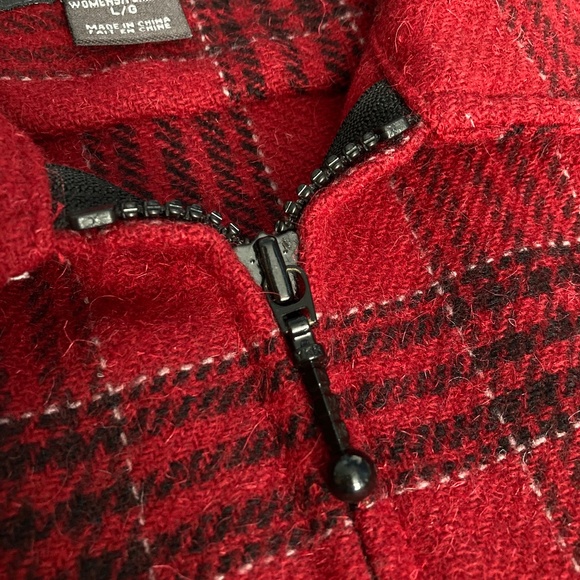 Ladies Woolrich Zip Up Shacket, Size L - Picture 13 of 14